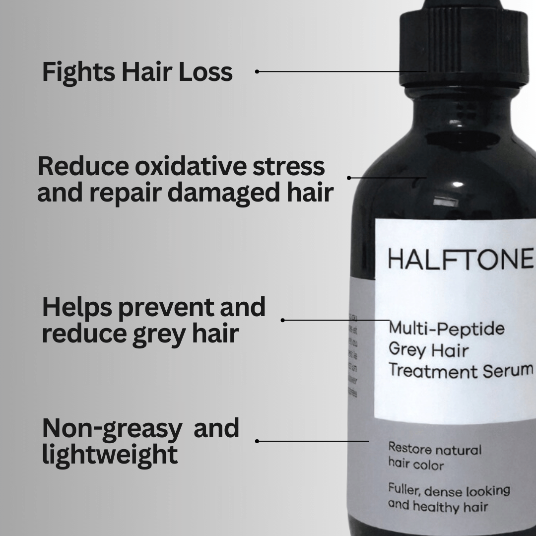 Multi-Peptide Hair Serum For Hair Loss Treatment and Grey Hair Solution, Features And Benefits Fights Hair Loss Reduce Grey Hair